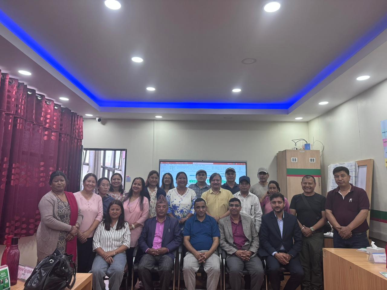 संगठनात्मक विकास  (Organizational Development Training) तालिम सम्पन्न