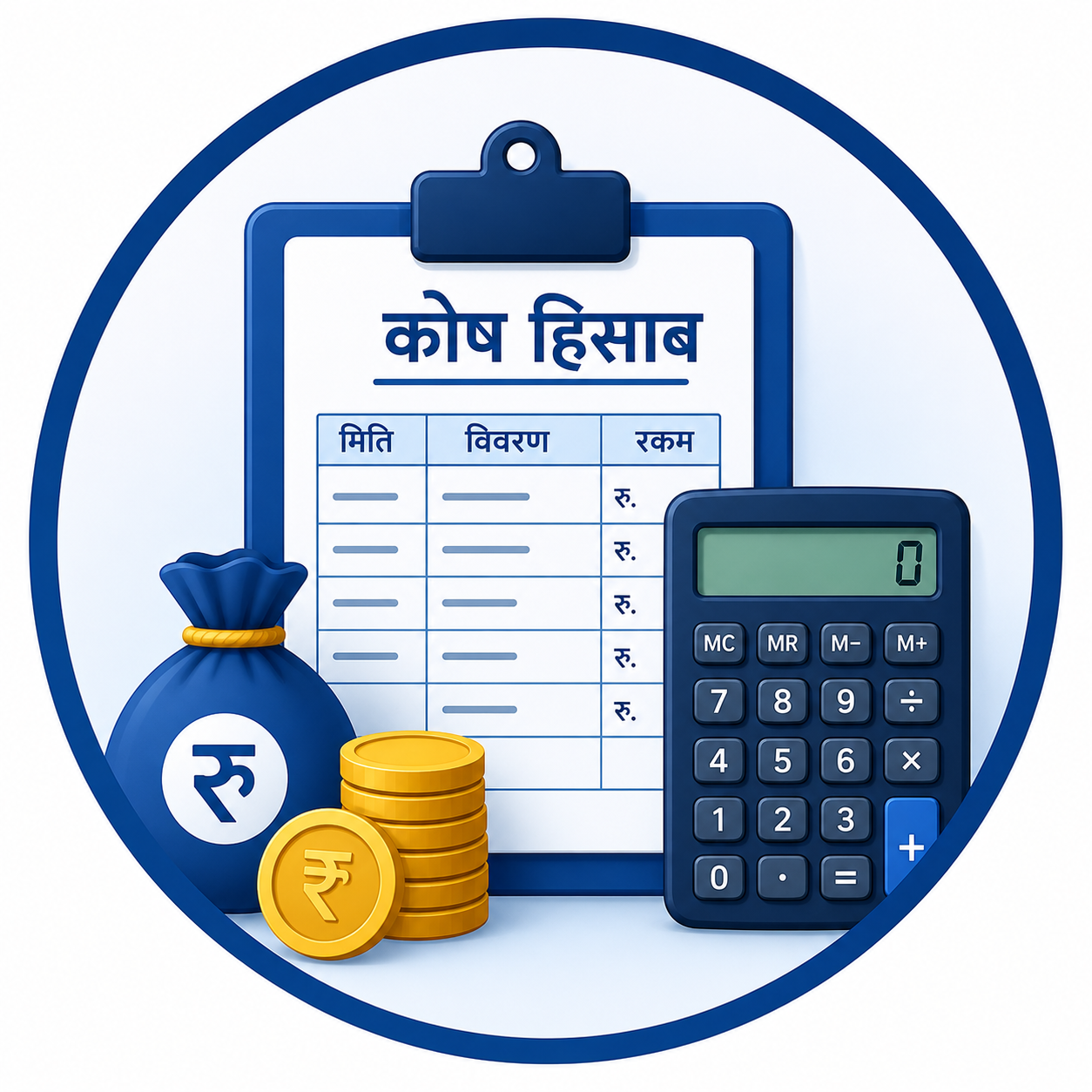 कोष हिसाब
